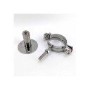 2" / 50mm veggbrakett Tri-Clamp rustfritt stål