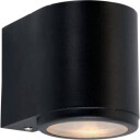 Norlys Mandal 1373 vegglampe 3,9W LED GU10 IP44 sort