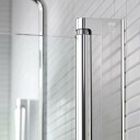 INR Iconic Nordic Rooms Dusjhjørne Linc 66 Flex Standardmål Stone / 70x80cm Høyre Hengslet