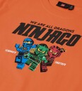 LEGO® Wear Ninjago Collegegenser   LwSaku   Oransje   LEGO® Wear   3 år (98)   Collegegenser
