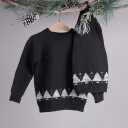 Bluum Strikkegenser Juletre m/nisselue garnpakke i Soft Merino Ull