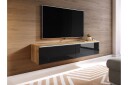 Kanak TV-benk 140 cm - Natur / Svart