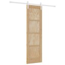 vidaXL Skyvedør med hardware-sett 61x198,5 cm Massivt furu
