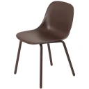 Muuto Fiber Outdoor Spisestol Brown Red