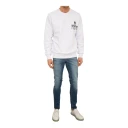 Philipp Plein Herre Gensere & Hettegensere Hvit S,