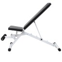 Treningsbenk med vektstang og manualsett 60,5 kg