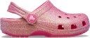 Crocs Classic Iridescent Glitter Kids Sandaler Dragon Fruit 22-23