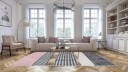 Wilton teppe   Esme rosa/multi Størrelse: 160 x 230 cm