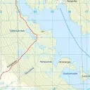 Kungsleden-Västerfjäll 1:50 000