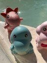 Le Toft Small Dinosaurs Badeleke 3-Pakning