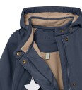 Mini A Ture Softshell Jakke m. Fleece   MatWai   Ombre Blue   Mini A Ture   5 år (110)   Softshell   Blå