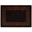  Teppe Runner MARSA Svart 100 x 150 cm Polyester og PVC