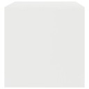 vidaXL TV-benk hvit 100x40x40 cm sponplate