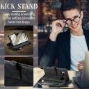 Google Pixel 8 Caseme C30 Multifunksjonell Lommebok-deksel Svart