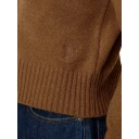 Ami Paris Dame Strikkevarer Brun XL,