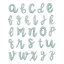 Ballongkungen Bokstavballong Script Silver Bokstav V 34722S