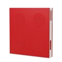 Lego Lukkbar notisbok med gelpenn   rød 5009064