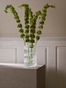 Lyngby Porcelæn   Vase munnblåst glass 20,5 cm swirl white