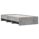  Sengeramme betonggrå 75x190 cm konstruert tre 8721102857164