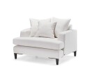 Los Angeles lenestol 1,5-seter offwhite