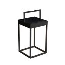 Konstsmide Portofino lanterne svart USB / sol 2700K 3000K 1710063-01-0 1710065-02-0