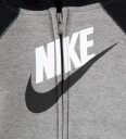 Nike Joggedress Cardigan/Joggebukser/T skjorte Karbon Heathe 24 md Joggedress Grå Svart