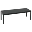 Muuto Workshop sofabord 43 x 120 cm   Black Linoleum