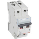 Legrand 5 stk TX³ MCB automatsikring C50 1P+N 2M 10/10kA