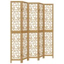  Romdeler 5 paneler brun heltre keisertre 8721012075689