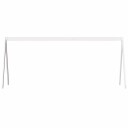 Tak for barneseng hvit 209x95,5x88 cm heltre furu