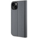 Karl Lagerfeld Bokdeksel til iPhone 14 6,1" Saffiano Sølv/Sølv med Karl & Choupette