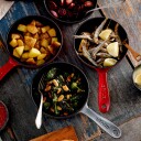 Staub Støpejernspanne 16 cm grå