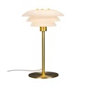 Dyberg Larsen DL20 Bordlampe Opal/ Messing