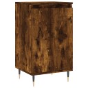 vidaXL Skjenk røkt eik 40x35x70 cm konstruert tre