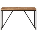 vidaXL Spisebord 120x60x76 cm heltre akasie og mango