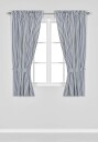 Cellbes of Sweden Vevde stripete gardinlengder 2 pack