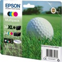 Epson 34XL BK/Y/C/M blekkpatroner original 4 pk C13T34794020