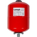 Langå trykkekspansjonstank 8L, Ø200x355 mm, oppvarming