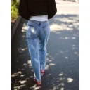 Tomorrow Dame Jeans Blå W31,