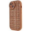 Canvas iPhone 14 Plus TPU-deksel Brun