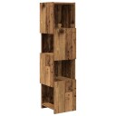  Hjørneskap Hvit 25,5x25x102cm Konstruert tre