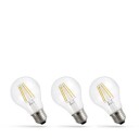 Spectrum Led LED-lampe E27 7W 2700K 770 lumen 3-pack