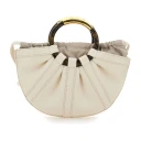 Coccinelle, Dame, Vesker, Hvit, ONE SIZE,