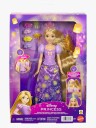 Disney Princess Motedukke Rapunsel med Hårtilbehør