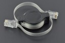 Opprullbar nettverkskabel RJ45 patchcord 1 meter