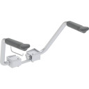 IFÖ CARE SPIRA armlener med papirholder i aluminium