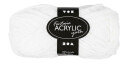 Creativ Company Acrylic yarn White 50gr 80m