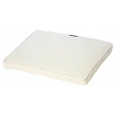 Fritab Canyon sittepute 45x43 cm i strukturdralon offwhite