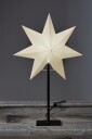 Star Trading   Stjerne på fot Frozen 55 cm   Hvit