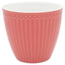 GreenGate  Alice latte kopp 35 cl coral